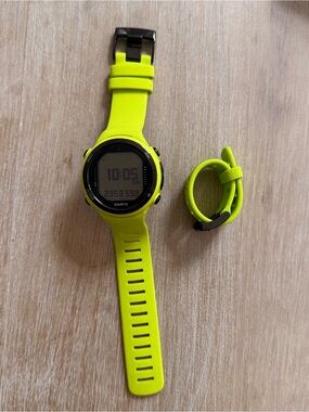 Suunto Neon Lime GPS Sports Watch with Extra Lime Strap